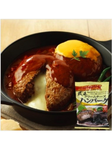 日本忌廉芝心漢堡扒 155g